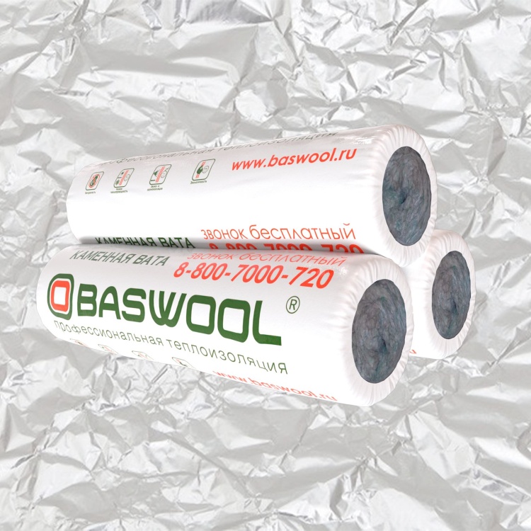 Мат прошивной BASWOOL МП-75 (МС) ГОСТ 21880-2011 2000х1200х60 мм