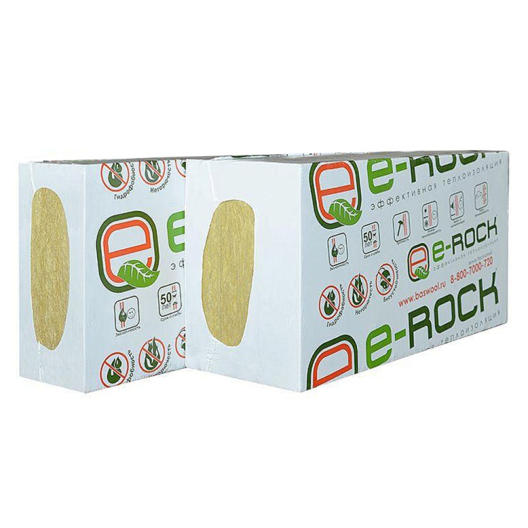 Утеплитель BASWOOL ECOROCK-120 1200х600х150 мм, 2 шт. уп