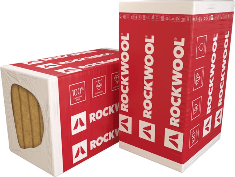 Утеплитель Rockwool Венти Баттс 1000х600х140 мм, 2шт. уп