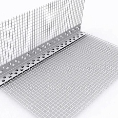 STROVER Профиль ПВХ угловой 23*23 2,5м (50 шт/уп)